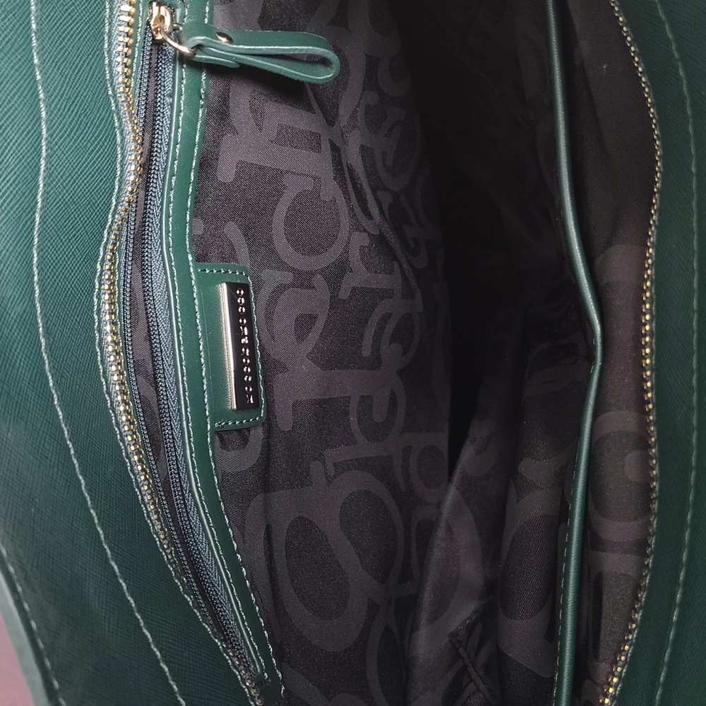 Roccobarocco Dark Green Tote Purse - Picture 9 of 9